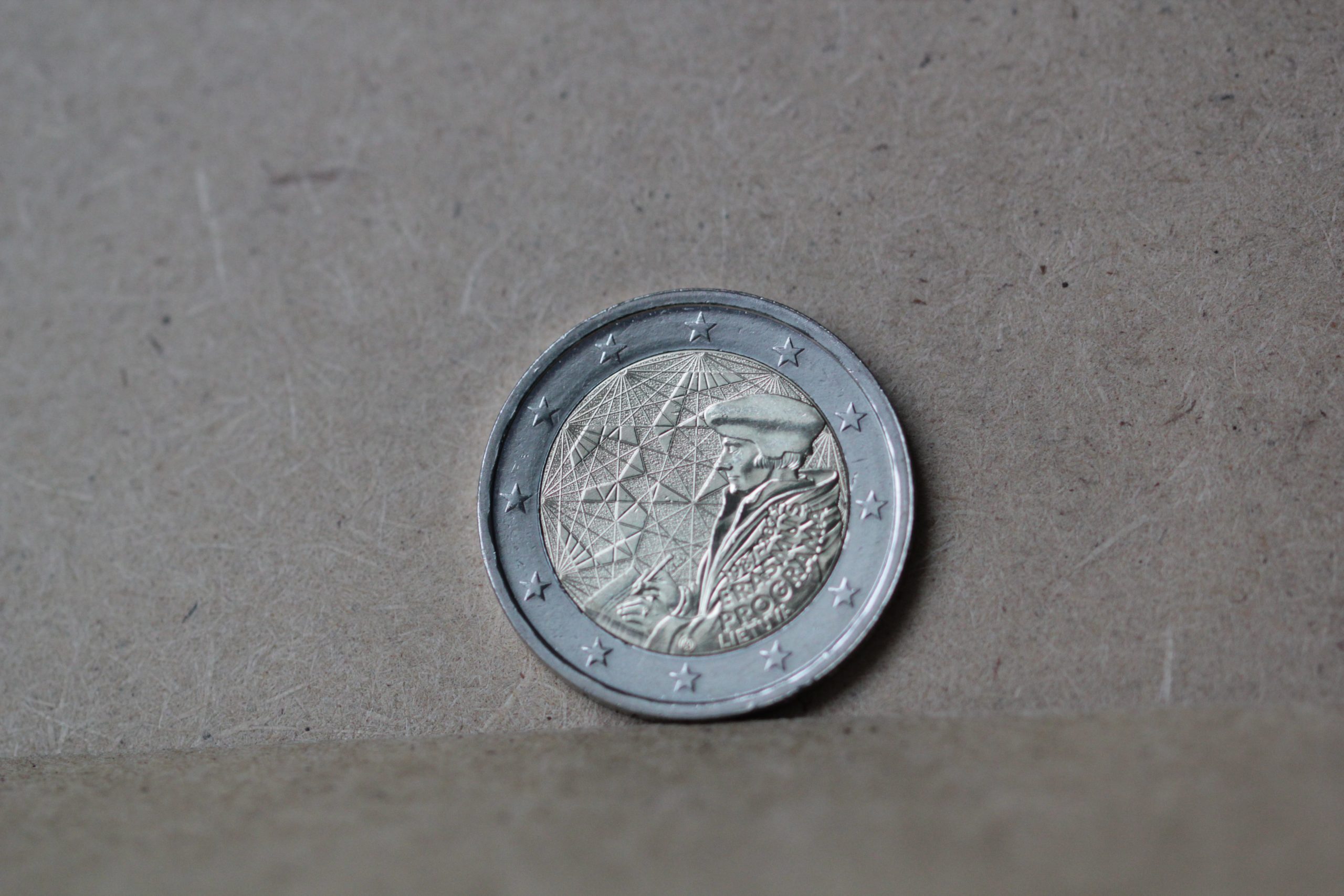 2 EUROS LETTONIE 2022 ERASMUS