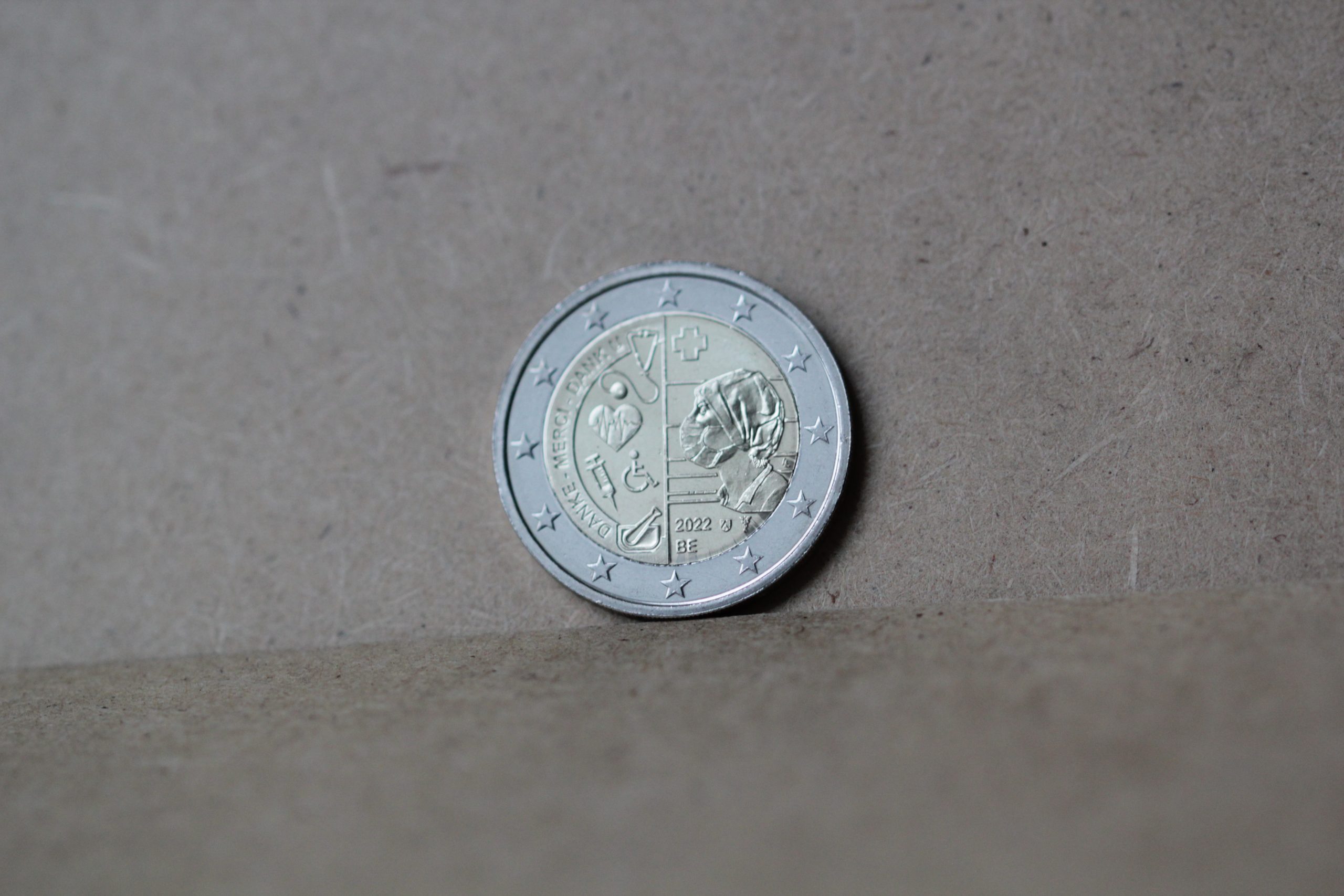 2 EUROS BELGIQUE 2022 PANDEMIE COVID