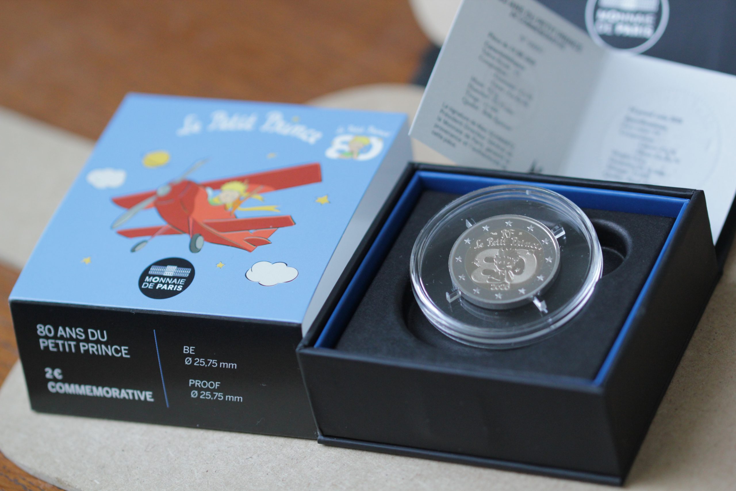 2 EUROS FRANCE 2026 BE LE PETIT PRINCE